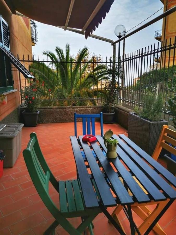 Rosablu Vacanza Tra Mare E Parco Di Portofino Camogli Luaran gambar